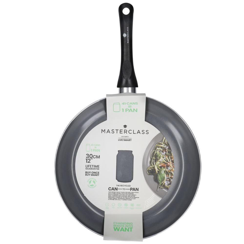 Koekenpan, 30 cm, Gerecycled, Non-Stick - MasterClass | Can-to-Pan