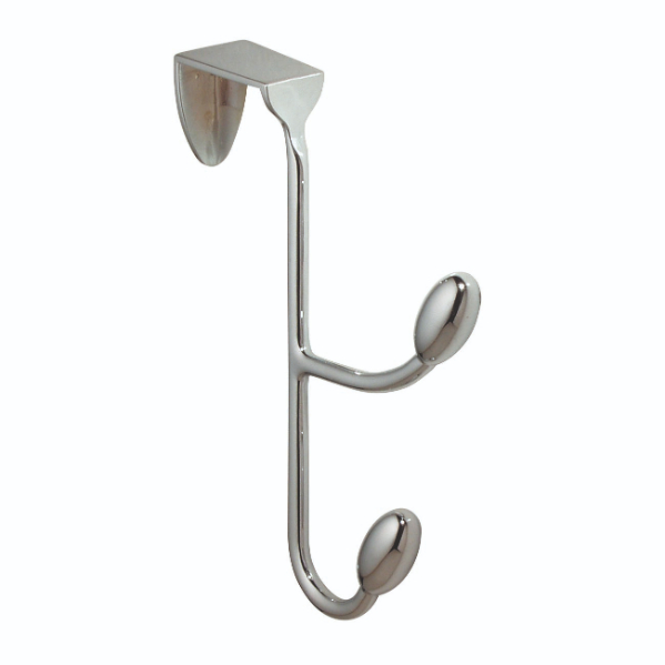 Dubbele Deurhaak, RVS, Zilver - iDesign | Orbinni