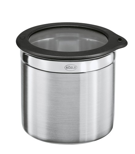 Voorraadbus RVS, 500 ml. - Rösle