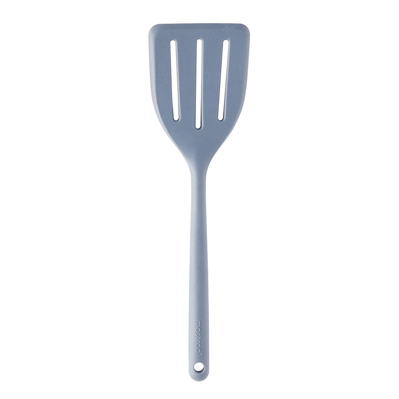 Gleufspatel, Siliconen, 30 cm, Grijs - Mastrad