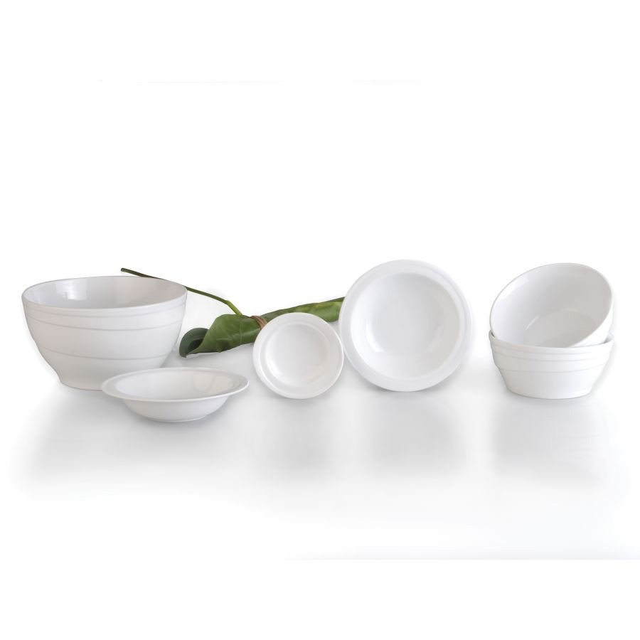 Saladekom, Wit - Porselein - BergHOFF|Hotel Line