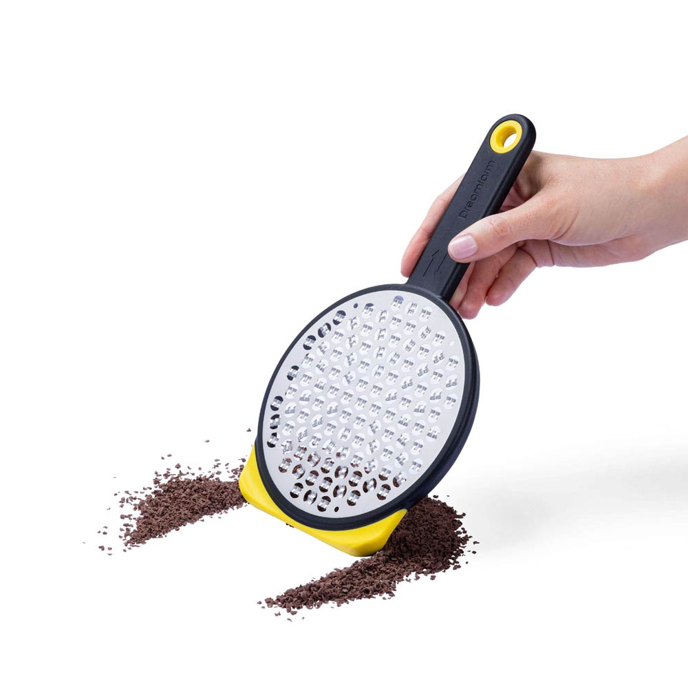 Rasp Ograte, Medium - Geel - 25cm - RVS & Polypropyleen | Dreamfarm