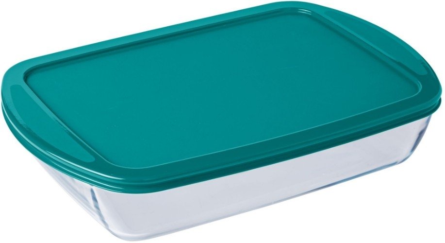 Schaal Rechthoek met Deksel, 4,5 liter - Pyrex | Cook & Store