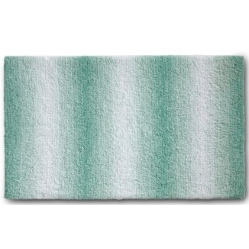 Badmat, 120 x 70 cm, Polyester, Jade Groen - Kela | Ombre