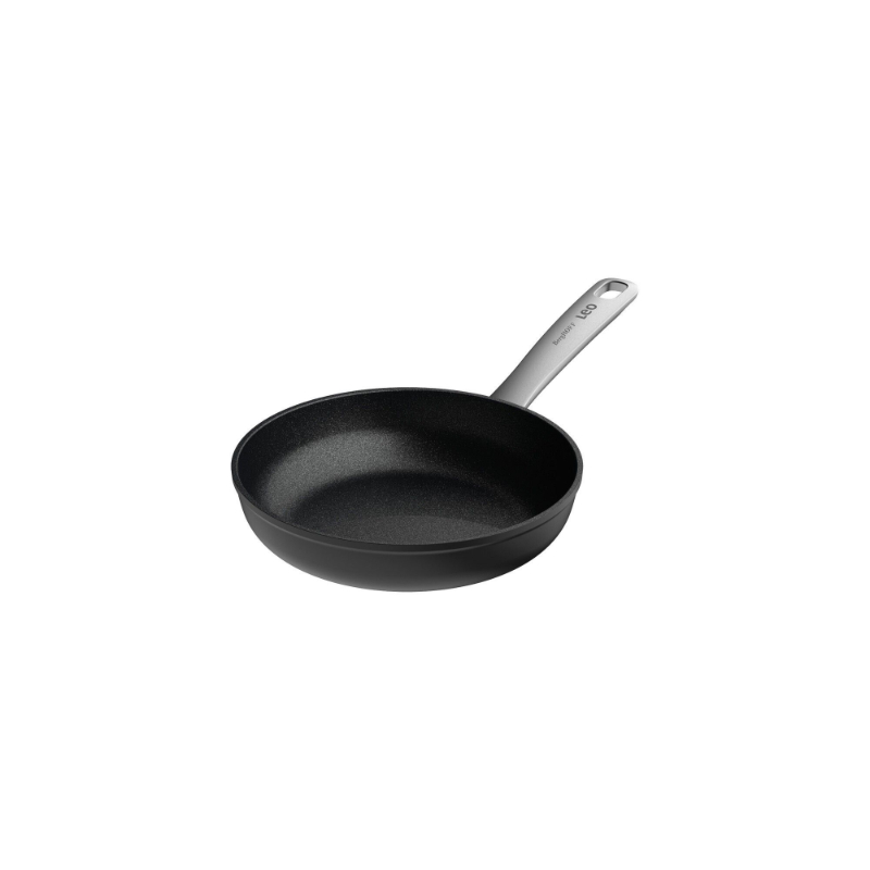 Graphite Koekenpan, 20 cm, 1.2 L, Zwart, Gerecycled Aluminium - BergHOFF | Leo Line