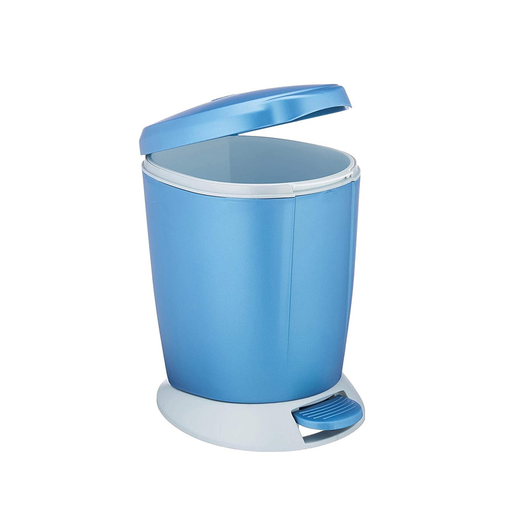Afvalemmer, Rond, 6 liter, Blauw - Simplehuman