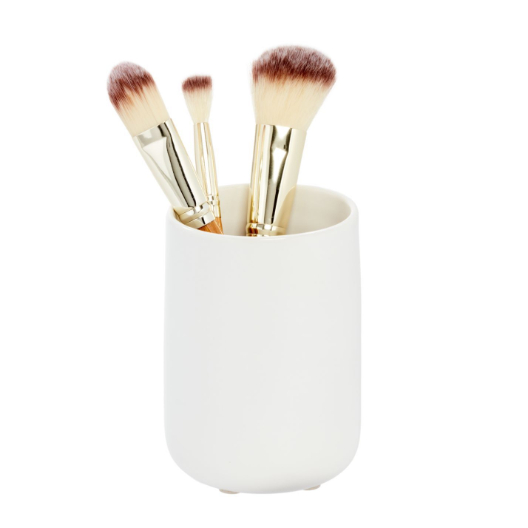 Badkamer Drinkbeker, Keramiek, Kokos Wit - iDesign | Eco Vanity