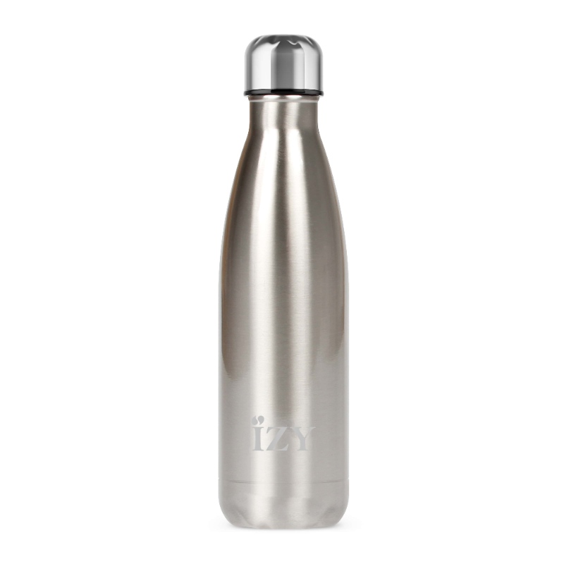 Thermosfles 0.5L, RVS, Chroom Zilver - IZY | Original Collection