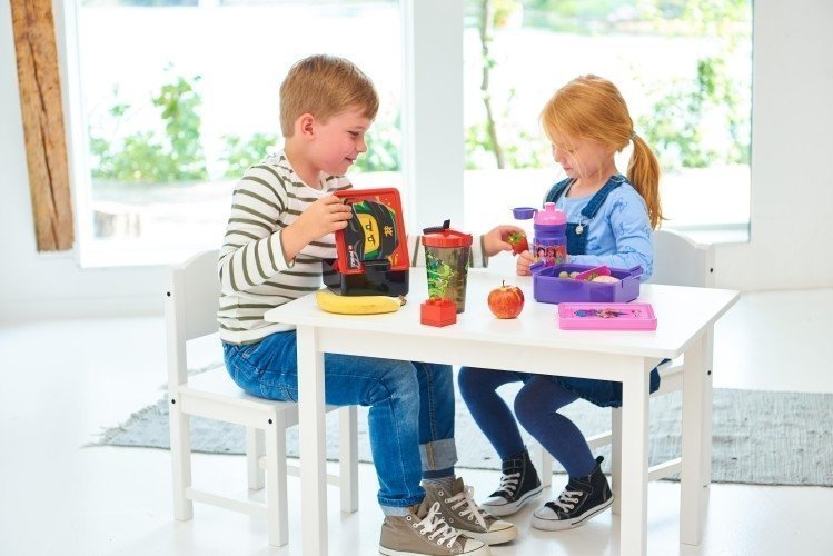 Drinkfles Ninjago met rietje 0.5 L. Zwart - LEGO