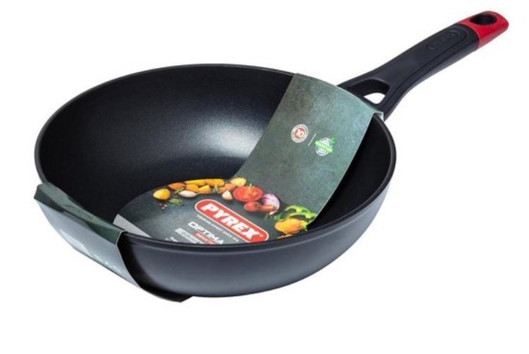 Wok Pan, 28 cm - Pyrex | Optima Induction