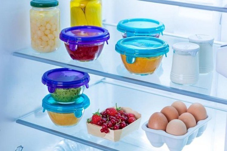 My First Pyrex Baby Voedselcontainer - Set van 5 Stuks - Glas - Blauw - Pyrex