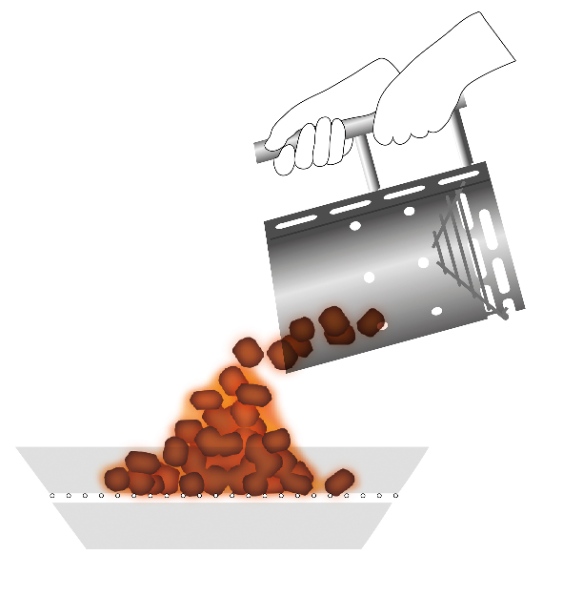 Barbecue Starter, RVS - Höfats