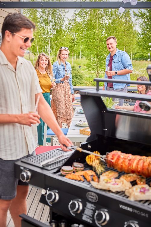 Gasbarbecue G4-S Vario+, 30 mbar - Rösle | Videro Pro