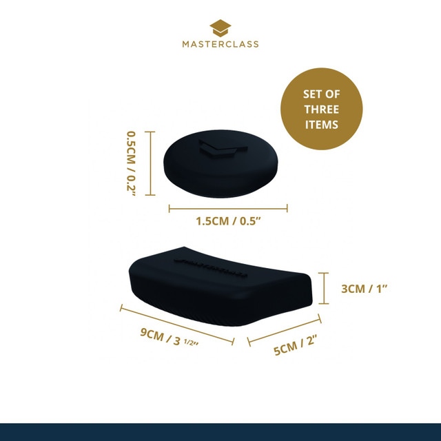 MasterClass Silicone Handle Cover Set
