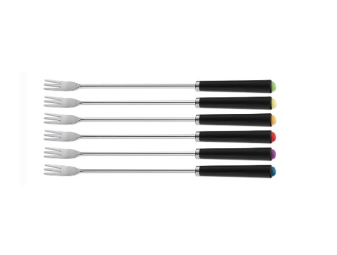 Fonduevorken Drietand, Set van 6 - Kela | Morena