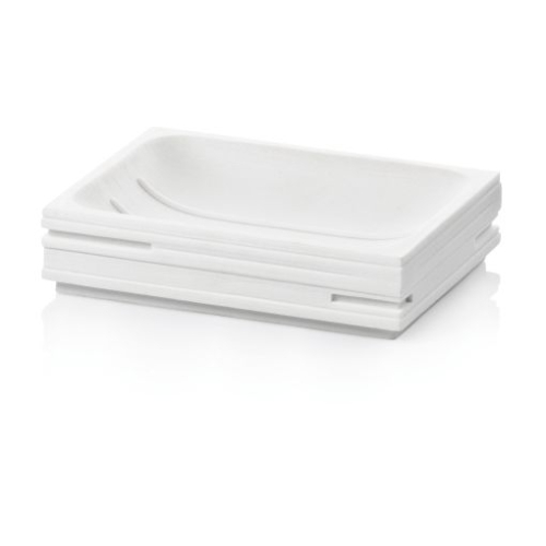 Zeephouder, 11.5 x 8.5 cm, Polyresin, Wit - Kela | Posidon 