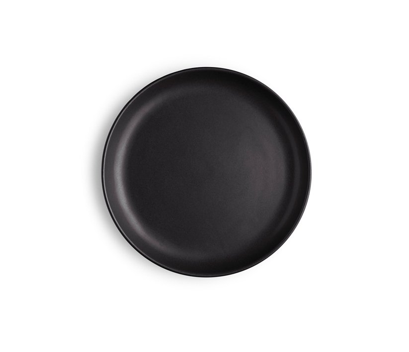 Nordic Kitchen Bord - Ø 18 cm - Zwart - Eva Solo