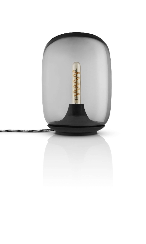 LED Lamp, Tafellamp, Grijs, 21 cm, Getint Glas, Kunststof -  Eva Solo | Acorn