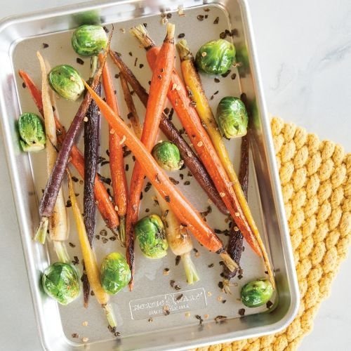 Bakplaat  met Deksel, 33 x 24,4 cm, Aluminium - Nordic Ware | Naturals