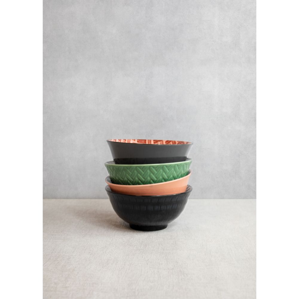 Kom, Set van 4 Stuks, 15.5 x 7.5 cm, Designed for Life - KitchenCraft
