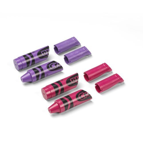 Wandhaken. Paars/Roze - Polypropyleen - Crayola