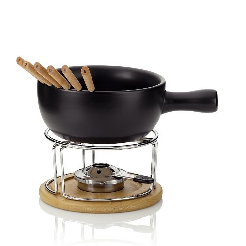 Fondueset Natura, Zwart - Kela