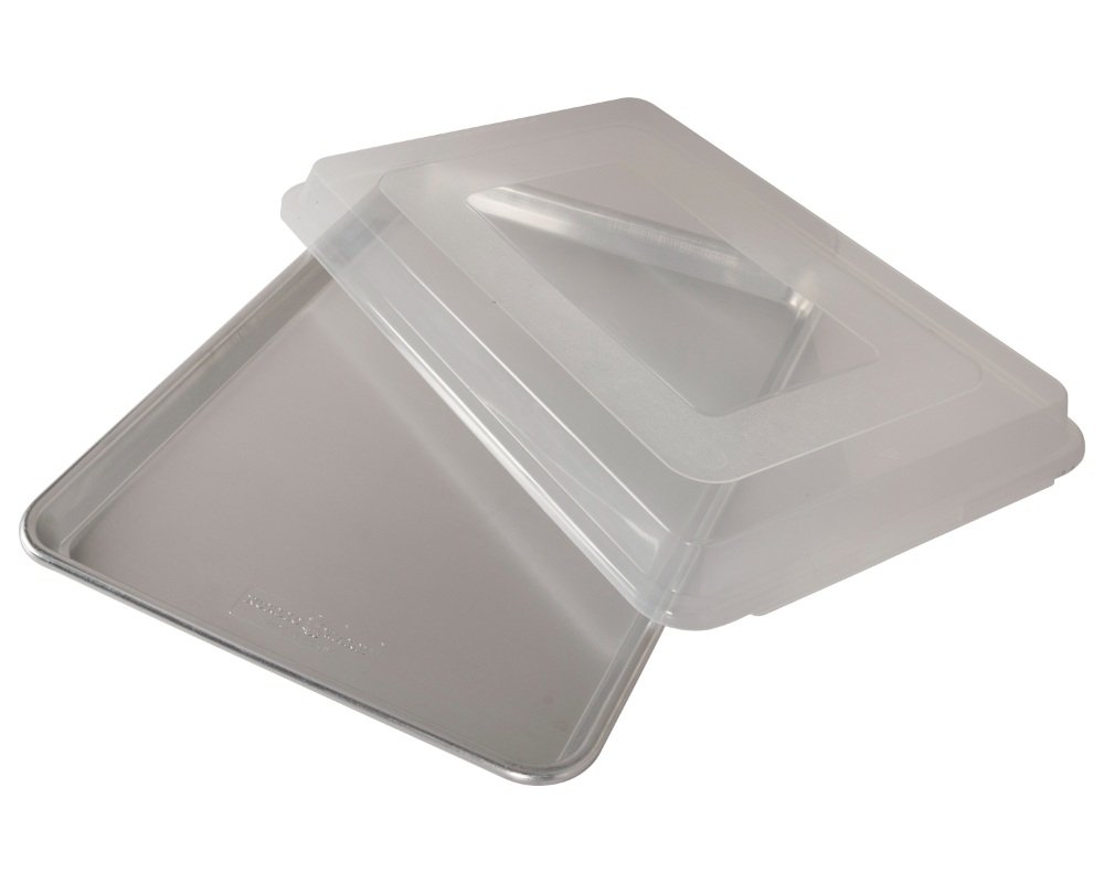 Bakplaat met Deksel, 45,5 x 32,8 cm, Aluminium - Nordic Ware | Naturals