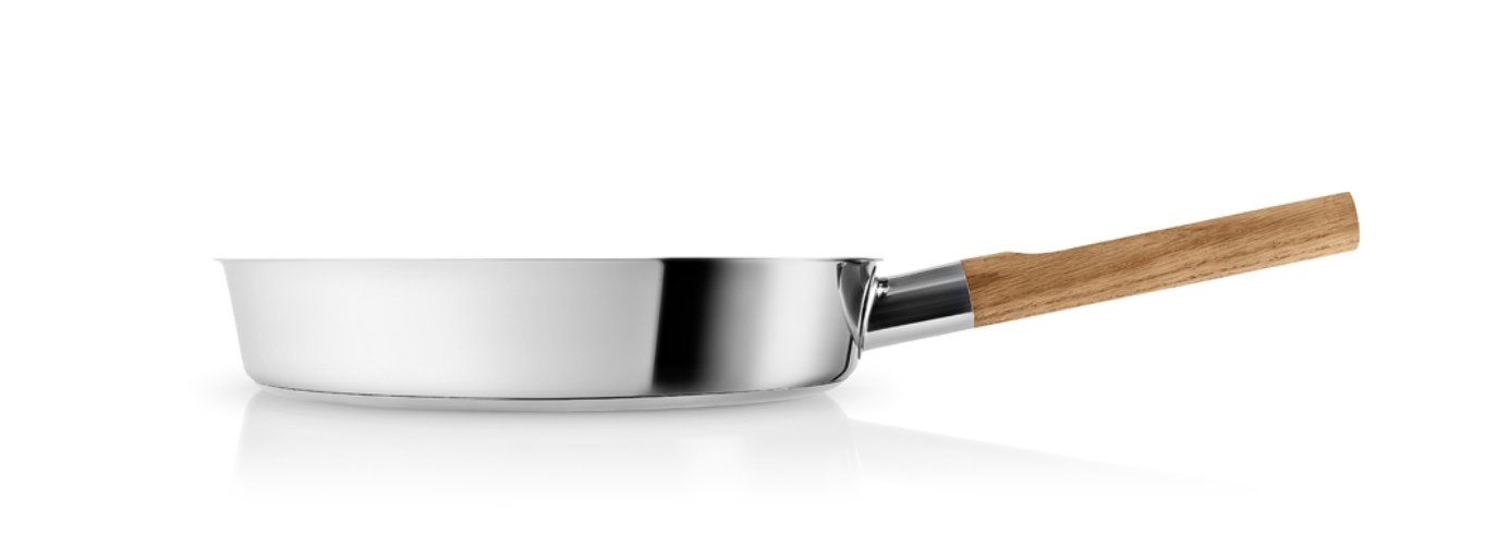 Nordic Kitchen Koekenpan - Ø 24 cm - Bruin - Eva Solo