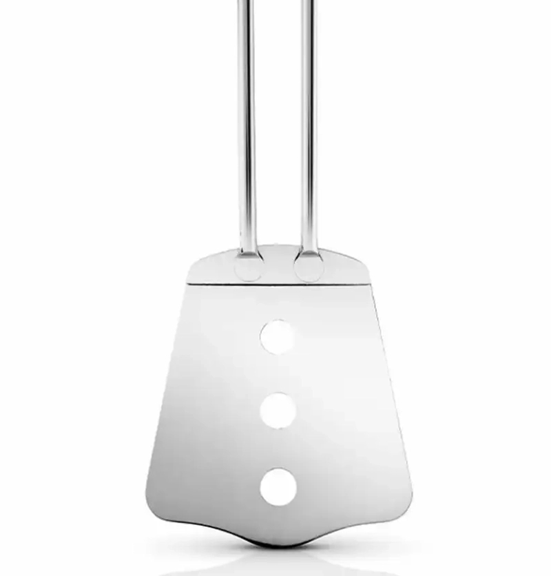 Spatel, Bakspatel, Geperforeerd, 24,5 cm, Zilver, RVS - Eva Solo