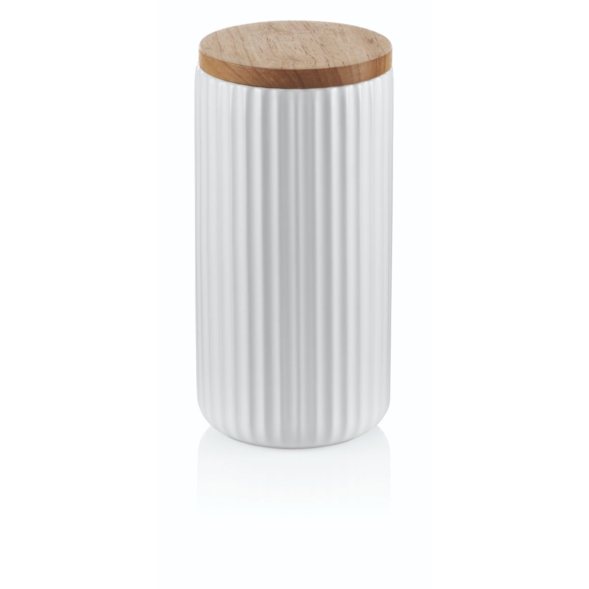 Voorraadpot Keramiek Wit, 1 L - Kela | Maila