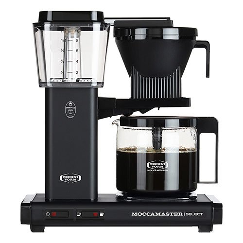Filterkoffiemachine KBG Select, Matt Black – Moccamaster