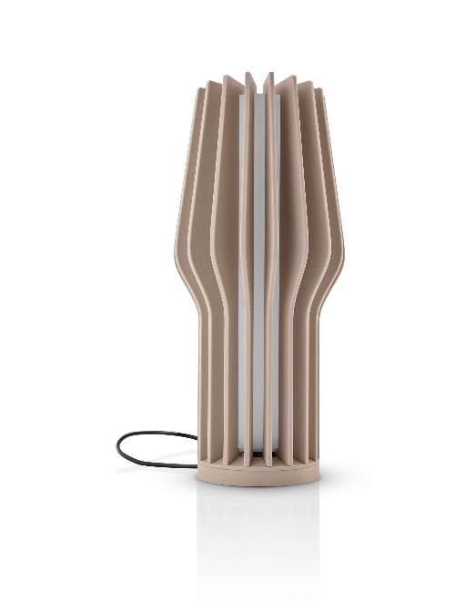 LED Lamp, Tafellamp, Beige, 11 x 11 x 25 cm, Rubber, Kunststof -  Eva Solo | Radiant