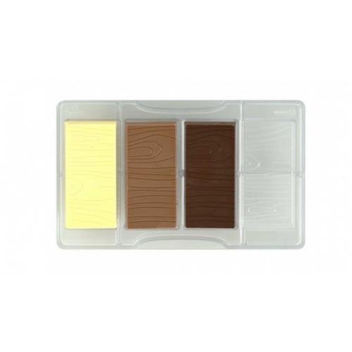 Chocolade mal repen met houtnerf - Decora
