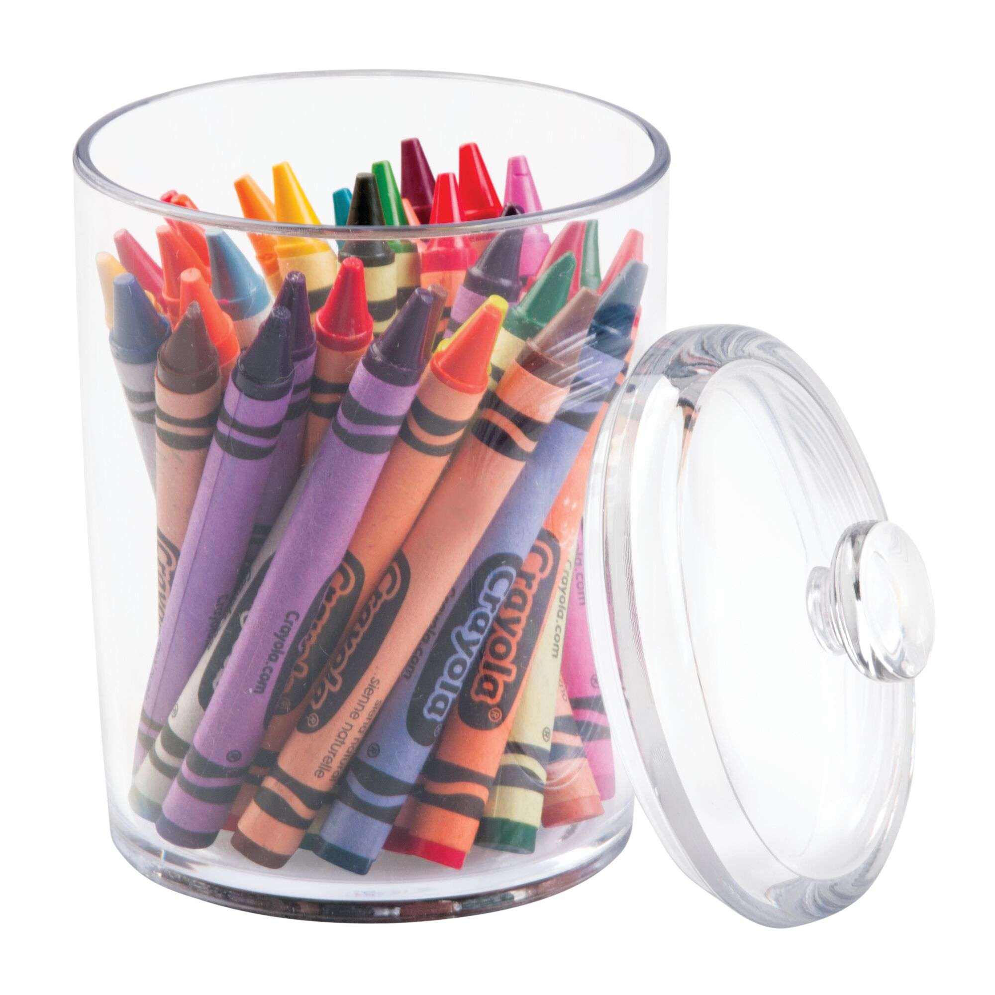 Voorraadpot met Deksel, Klein, 20.3 x 9.5 x 8.6 cm, Transparant, Kunststof - iDesign