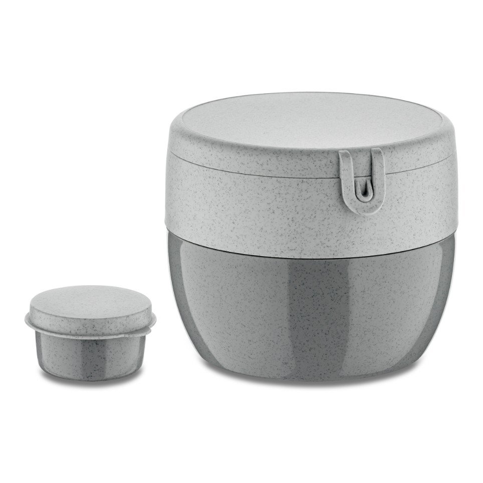 Bento Box, Medium, Organic Cement Grijs - Koziol |BentoBox M 