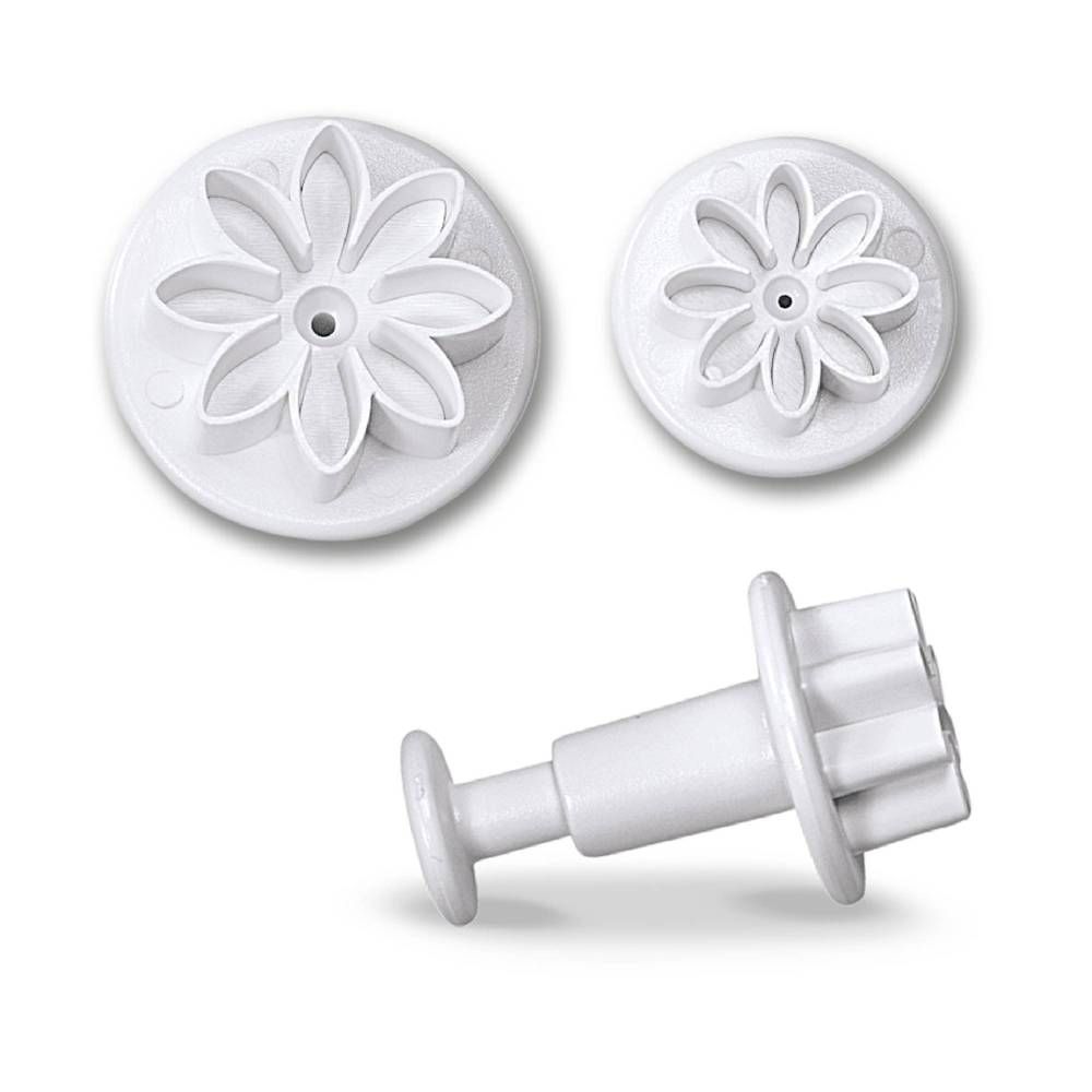 Plunger cutter - set van 2 daisy / madeliefjes - Städter
