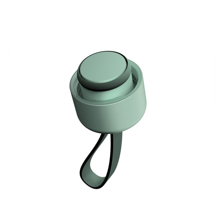 Thermosfles met twee deksels, Grijs/Groen - RVS - BergHOFF|Leo Line