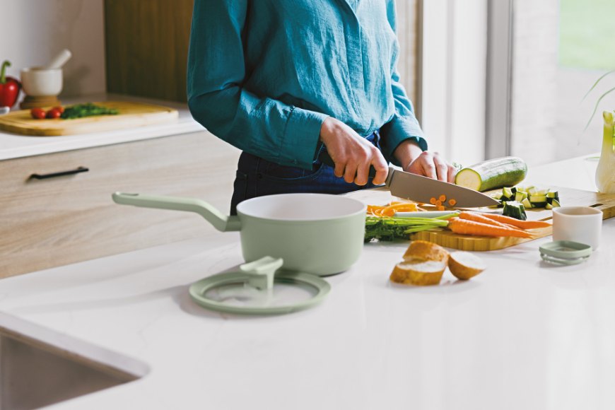 Balance Messenblok, 6-Delig, Gerecycled Kunststof, Sage - BergHOFF | Leo Line