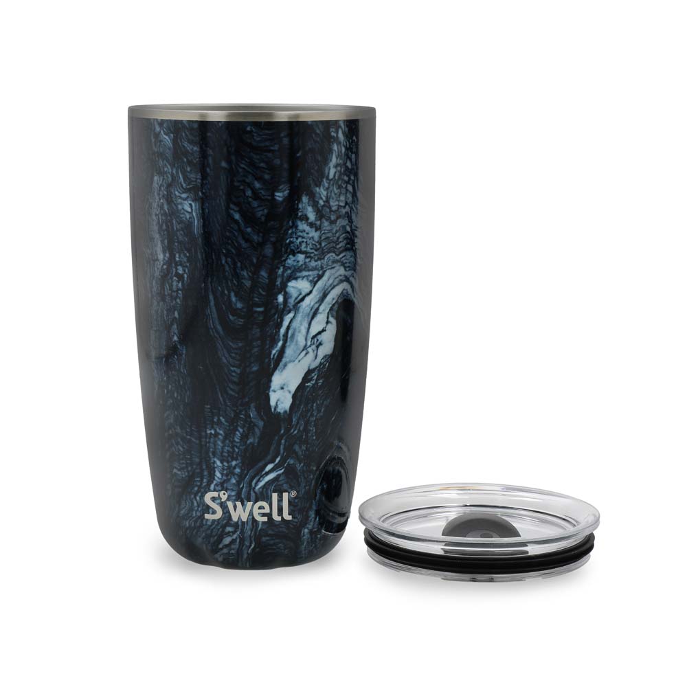 Thermosbeker - Azuriet Marmer - Koffiebeker - 530ml - Tumbler - Herbruikbaar - S'Well | Rose Agate