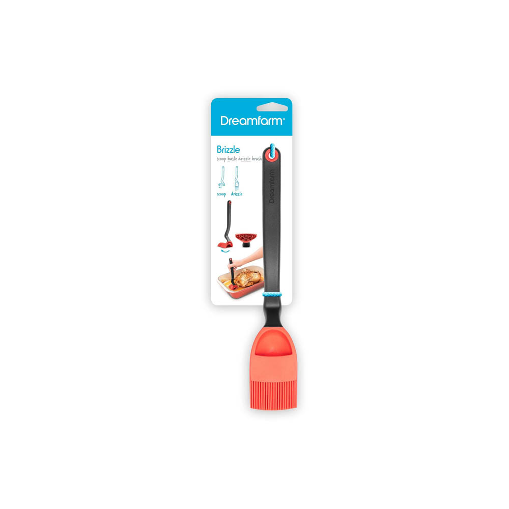 Bakkwast, Rood - Brizzle - Siliconen - Voor invetten, sauzen en marinades | Dreamfarm