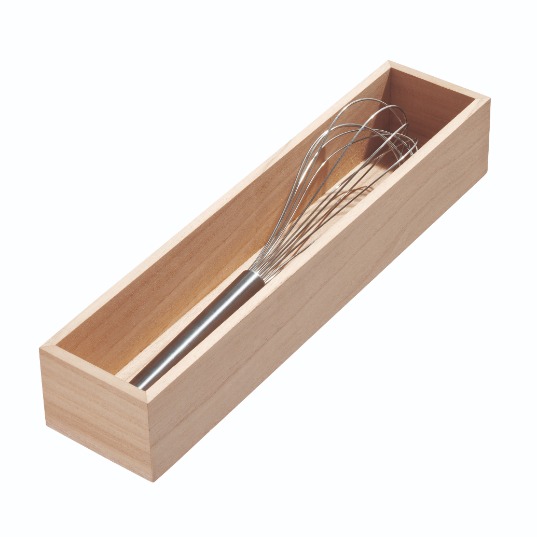 Lade Organizer, 38 x 8.4 x 6.3 cm, Paulownia Hout - iDesign | Eco Wood