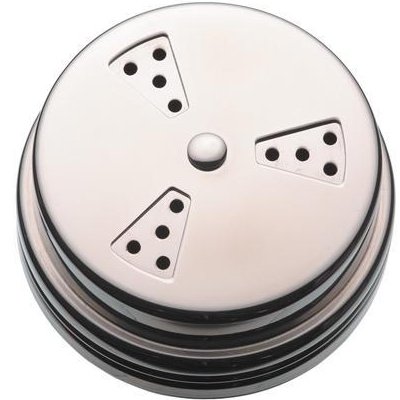 RVS strooier / schudbeker verstelbaar - Kitchen Craft