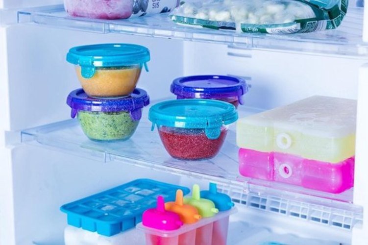 My First Pyrex Baby Voedselcontainer - Set van 5 Stuks - Glas - Blauw - Pyrex