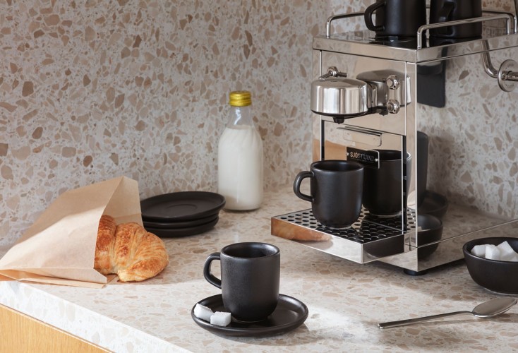 Espresso Kop en Schotel, 65 mL, Zwart - Eva Solo | Nordic Kitchen