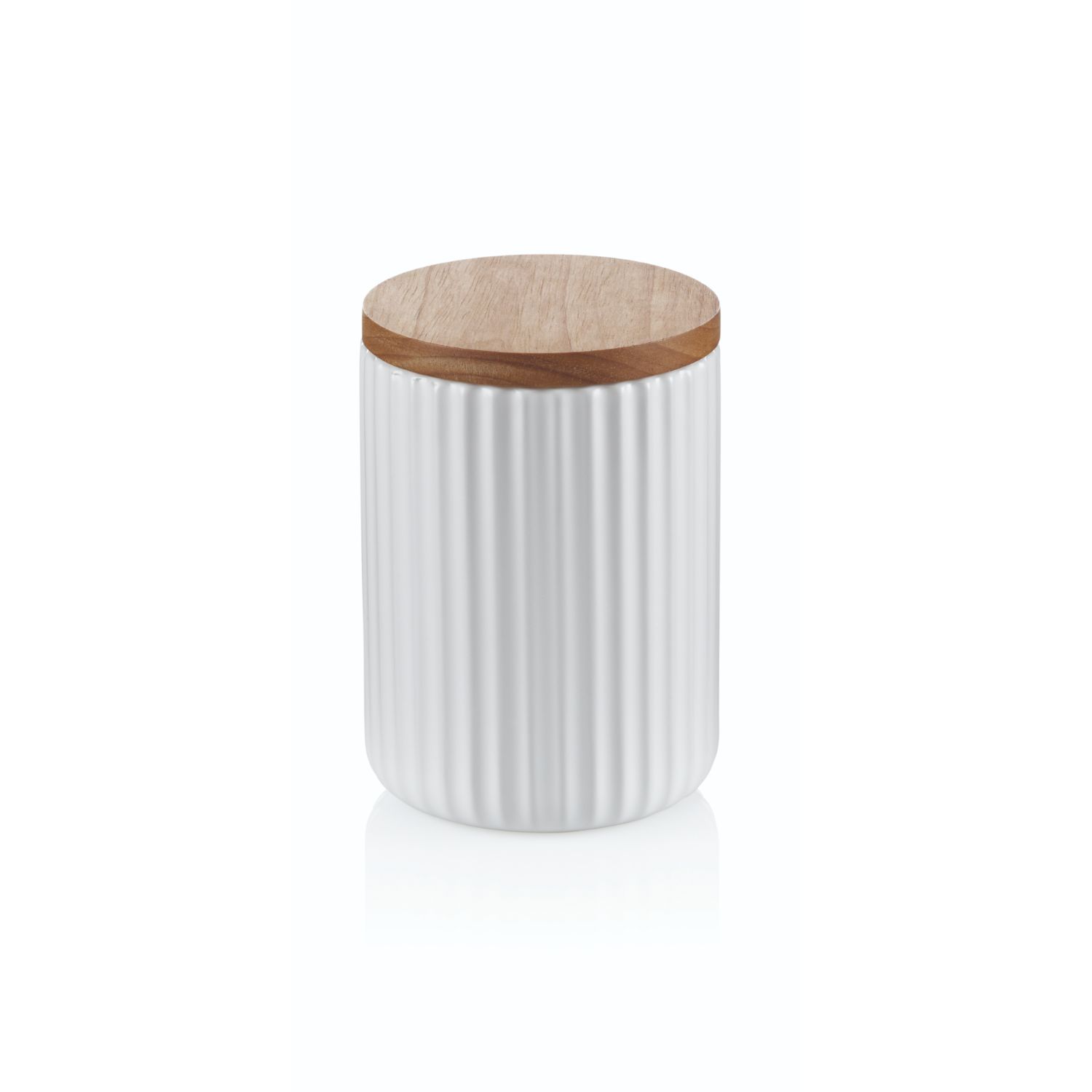 Voorraadpot Keramiek Wit, 0,75 L - Kela | Maila