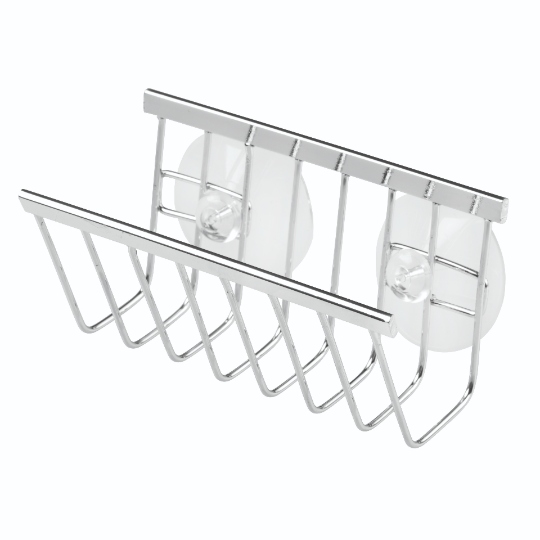 Sponshouder met Zuignap, RVS, Zilver - iDesign | Gia