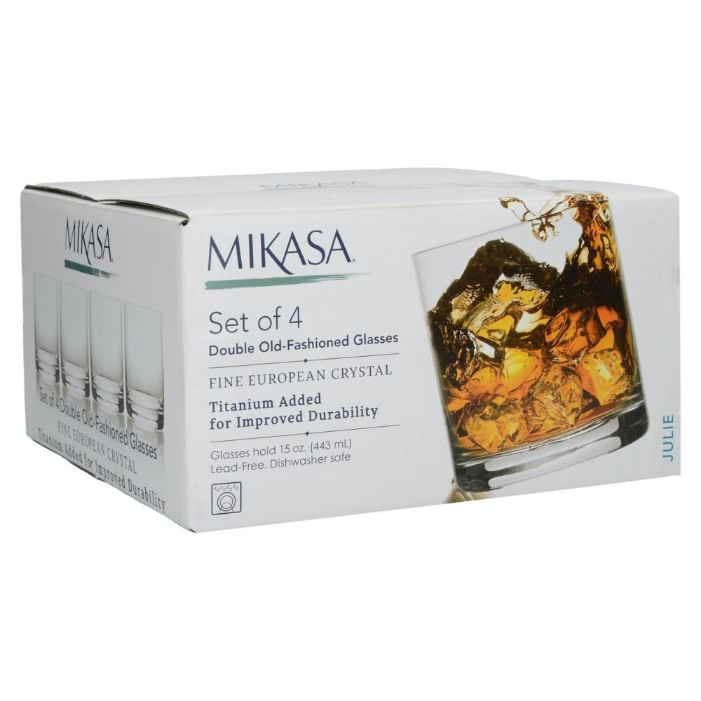 Set van 4 Whiskyglazen, 426 ml - Mikasa | Julie