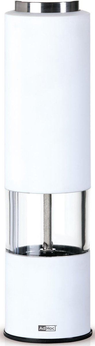 Peper- of Zoutmolen 'Tropica' Elektrisch, Wit - AdHoc