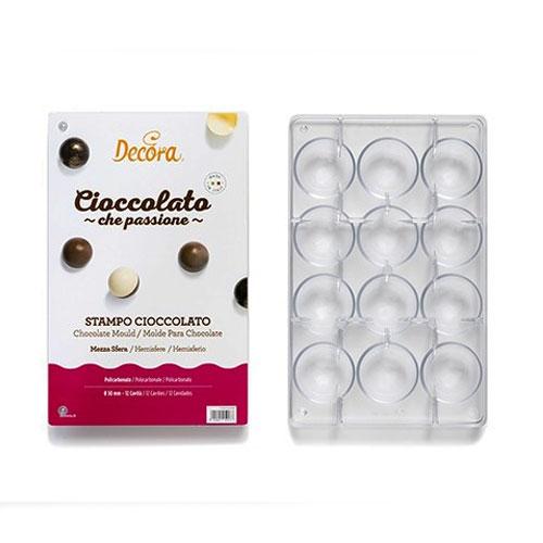 Chocolade mal bolletjes, 50mm - Decora