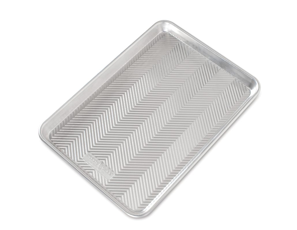 Bakplaat met Structuur, 40 x 28,7 cm, Aluminium - Nordic Ware | Naturals Prism